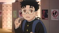 Okarun's obsession with cryptids gives Momo and co the info they need to fight back in Dandadan chapter 196 (Image credit: Science SARU)